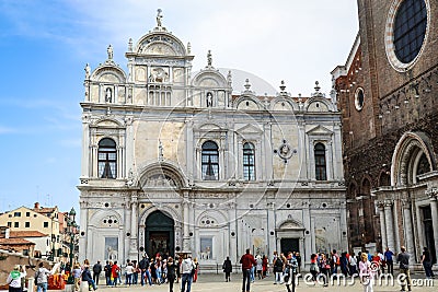 Piazza St Marco, Venice Editorial Stock Photo